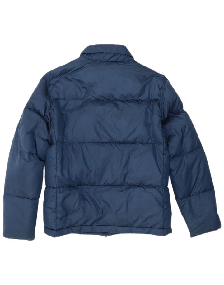Massimo Dutti Chaqueta Acolchada Hombre UK 40 Large Azul Marino Poliéster