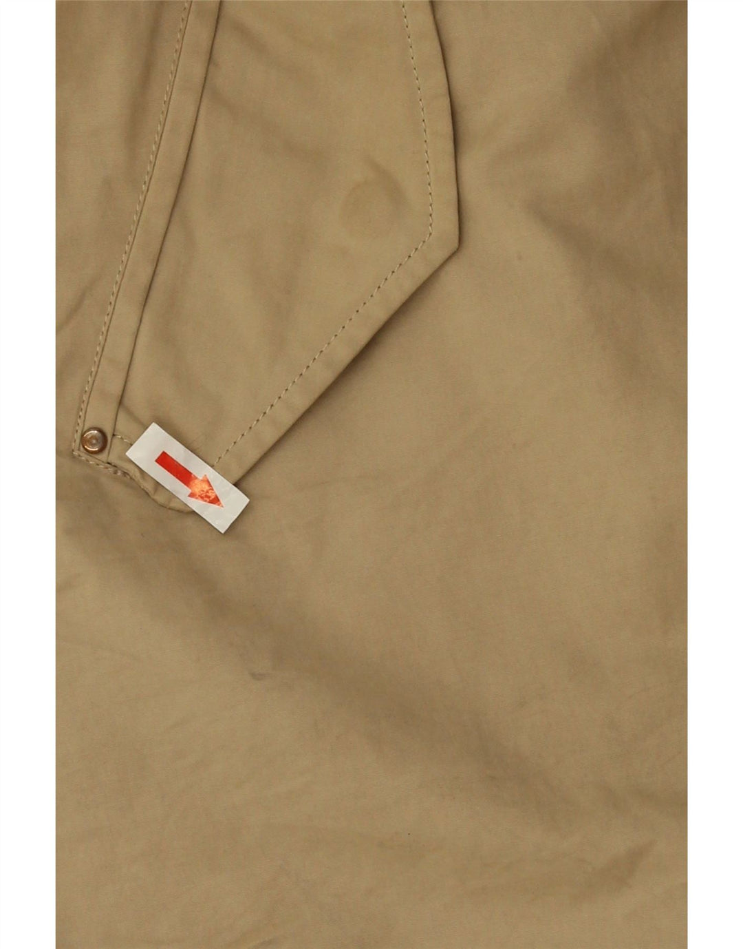 Zara Mujer Parka Con Capucha Chaqueta UK 46 Large Beige