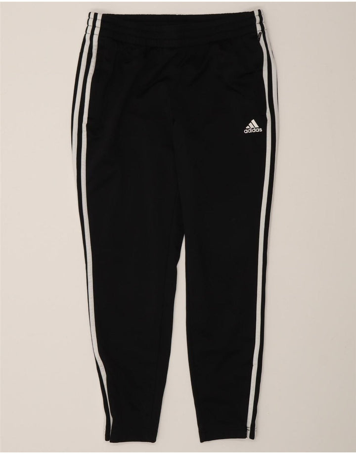 Adidas Pantalones de Chándal para Mujer UK 12/14 Mediano Negro Poliéster