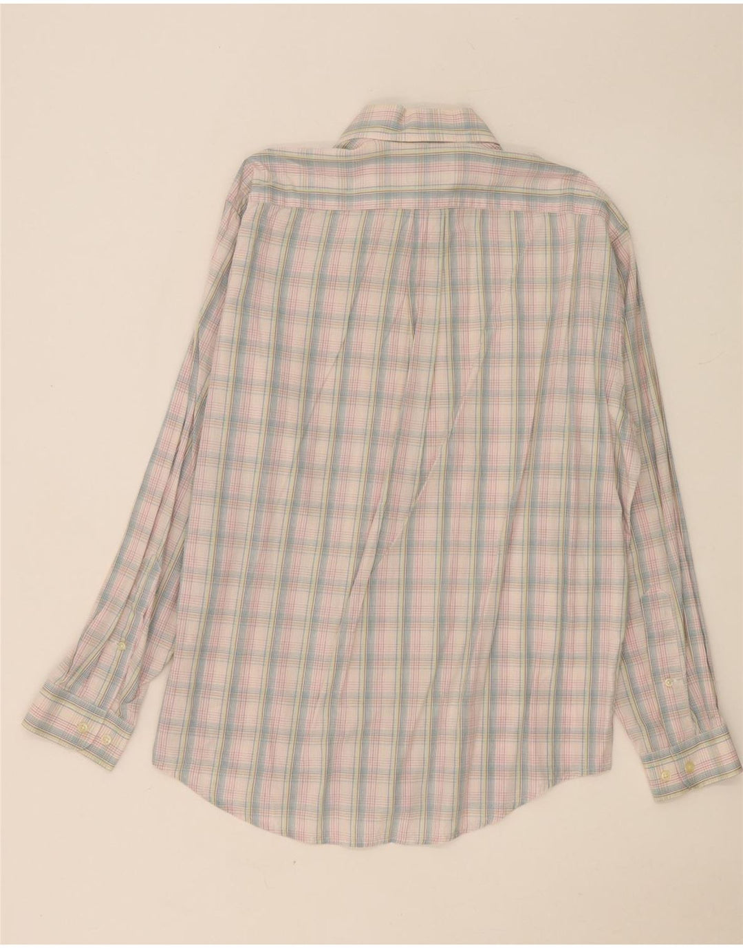 Camisa Marlboro Classics Hombre Grande Cuadros Multicolor Algodón