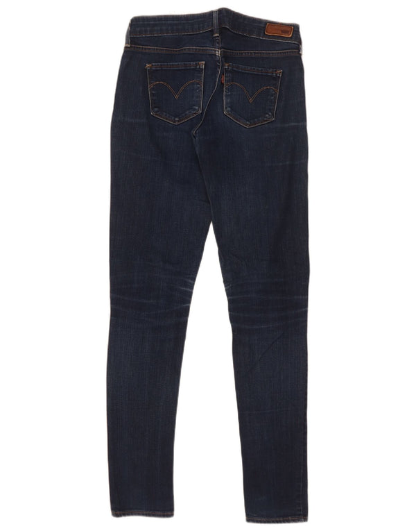 Levi's Jeans ajustados de talle moderno y curva ligera para mujer W25 L31 Azul marino