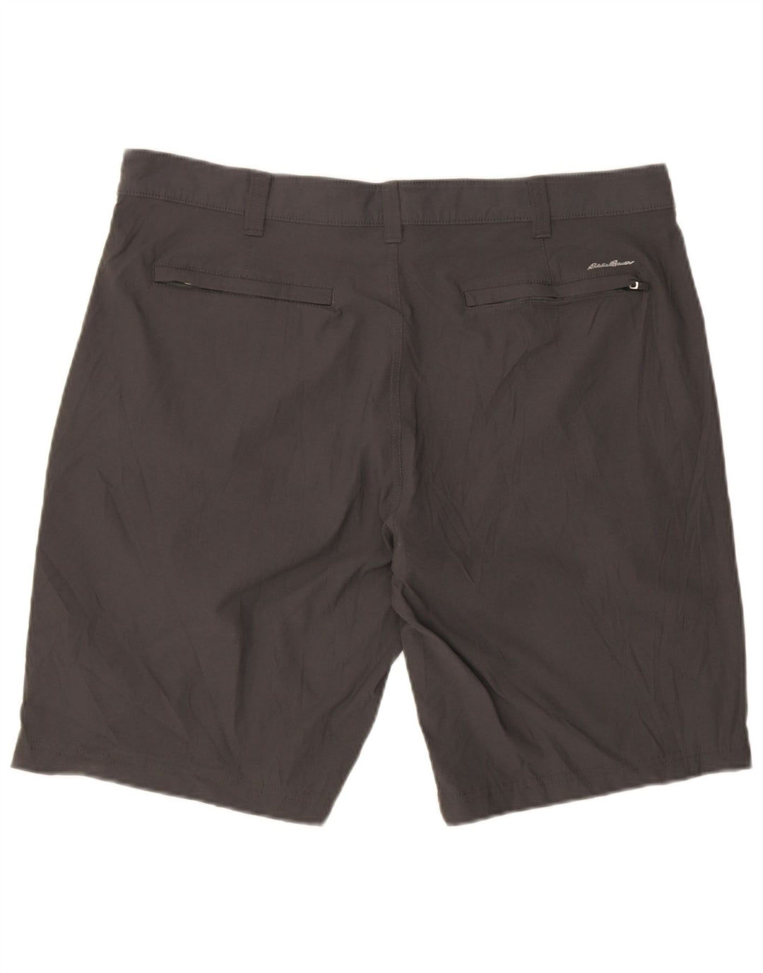 Eddie Bauer Pantalones cortos chinos para hombre W38 XL Nylon gris