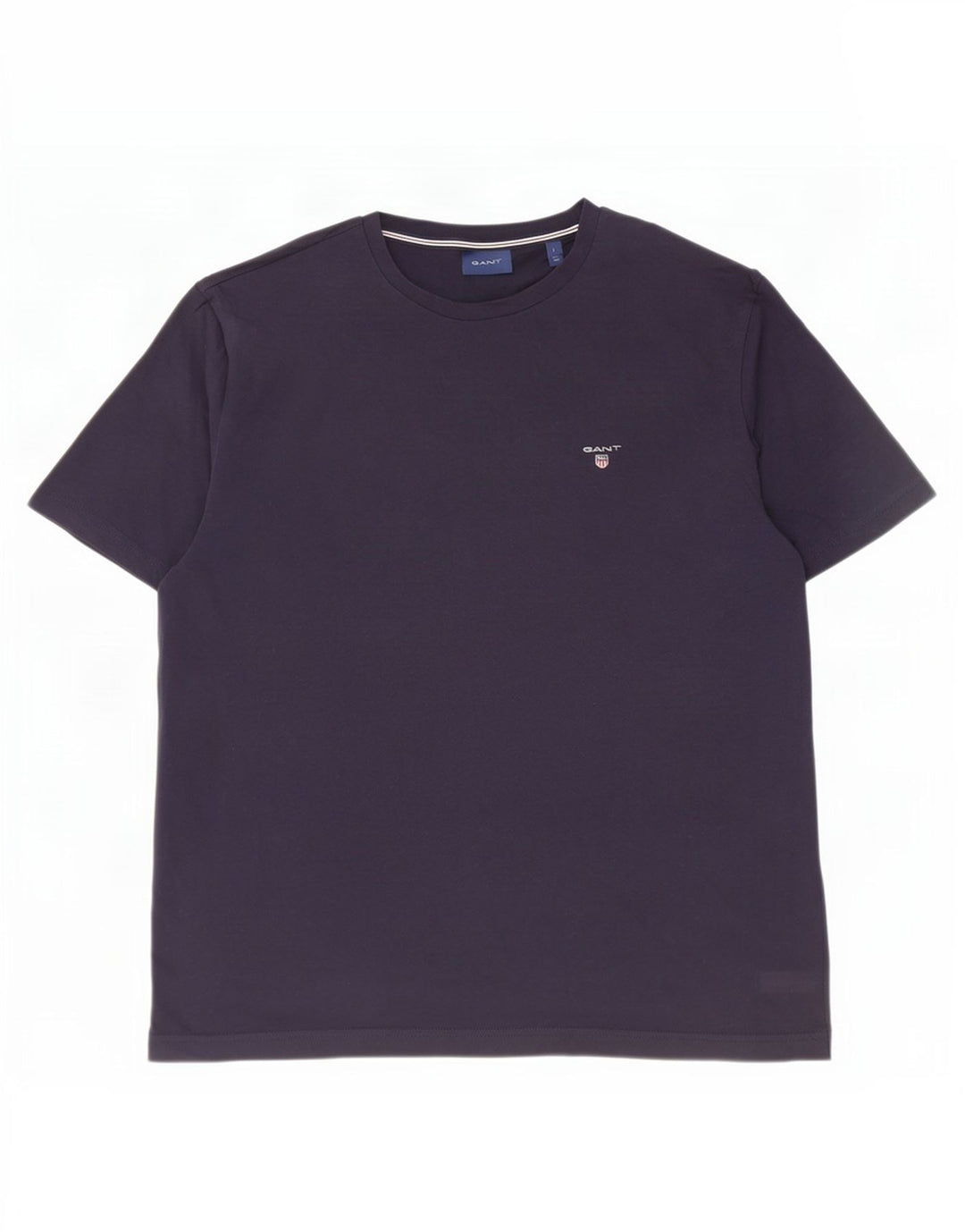 Gant Camiseta para hombre Top Large Azul Marino Algodón