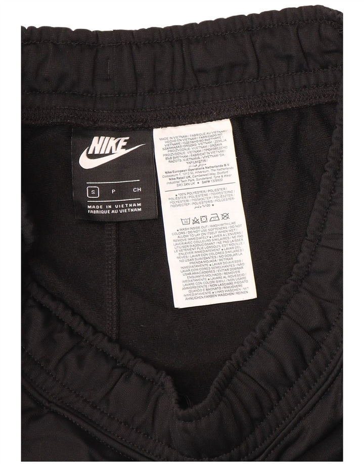 NIKE Hombre Pantalones de chándal Joggers Small Negro Colorblock Poliéster