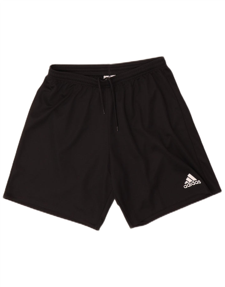 Pantalón Corto Deportivo Adidas Hombre Mediano Negro Poliéster