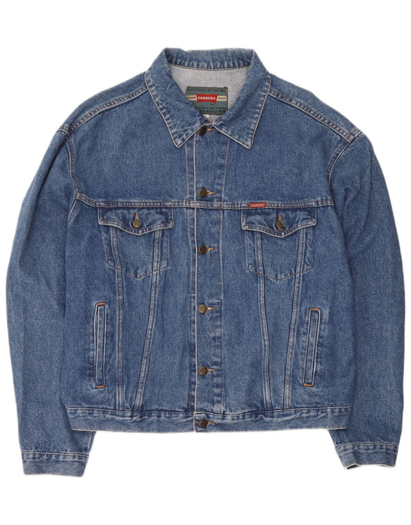Carrera Chaqueta vaquera para hombre UK 42 XL Algodón azul