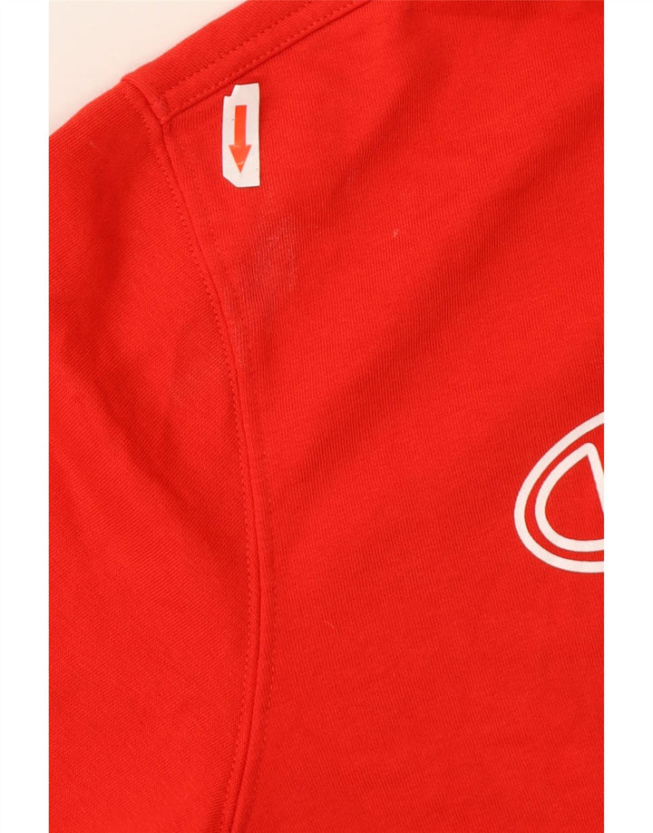 Champion Sudadera Con Capucha Gráfica Para Hombre Jersey De Algodón Rojo Medio