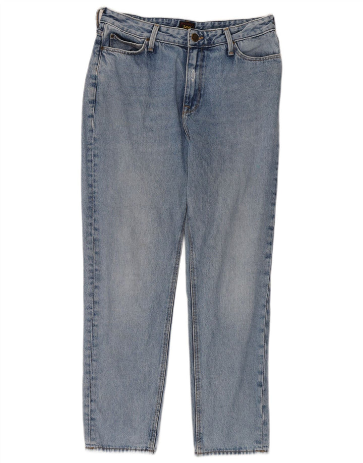 Lee Jeans Mom Rectos Para Hombre W30 L31 Algodón Azul
