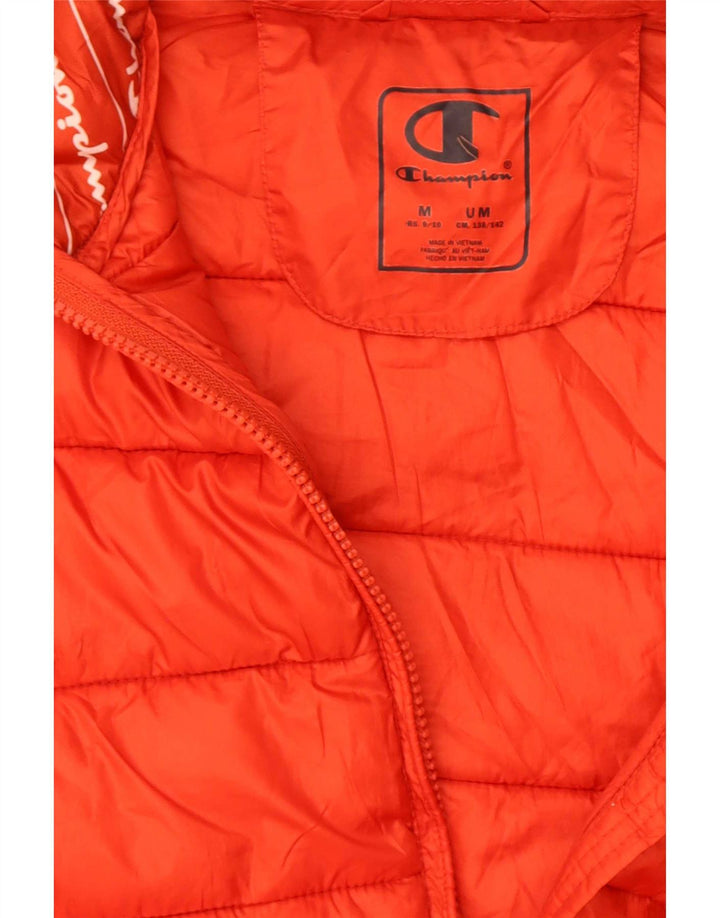Champion Chaqueta acolchada con capucha para niño 9-10 años Mediana Rojo Poliéster