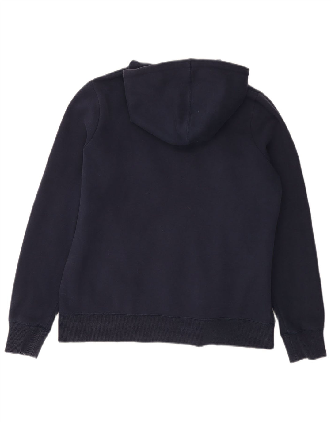 CREW CLOTHING Suéter con capucha y cremallera para mujer UK 40 Grande Algodón azul marino