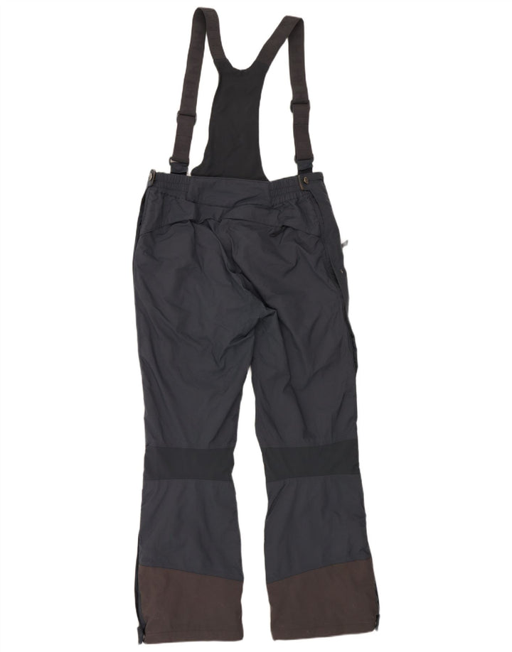 Helly Hansen - Pantalón de esquí con peto para mujer, talla 40, talla grande, color gris
