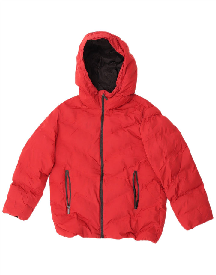 Zara Cazadora Acolchada Con Capucha Niño 11-12 Años Rojo