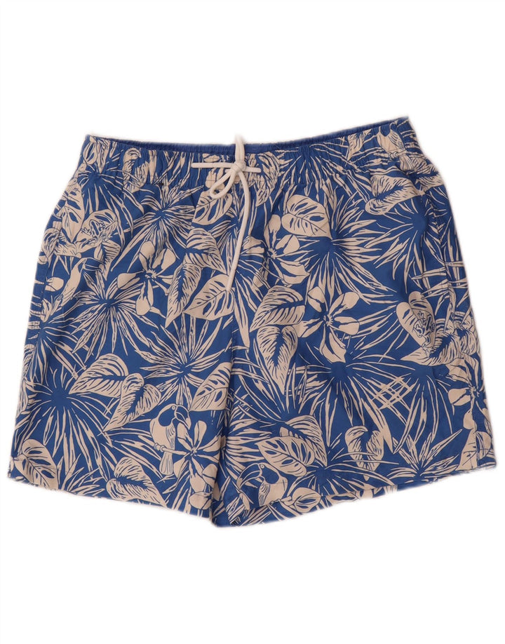 Bañador para hombre Marks & Spencer Poliéster floral azul medio