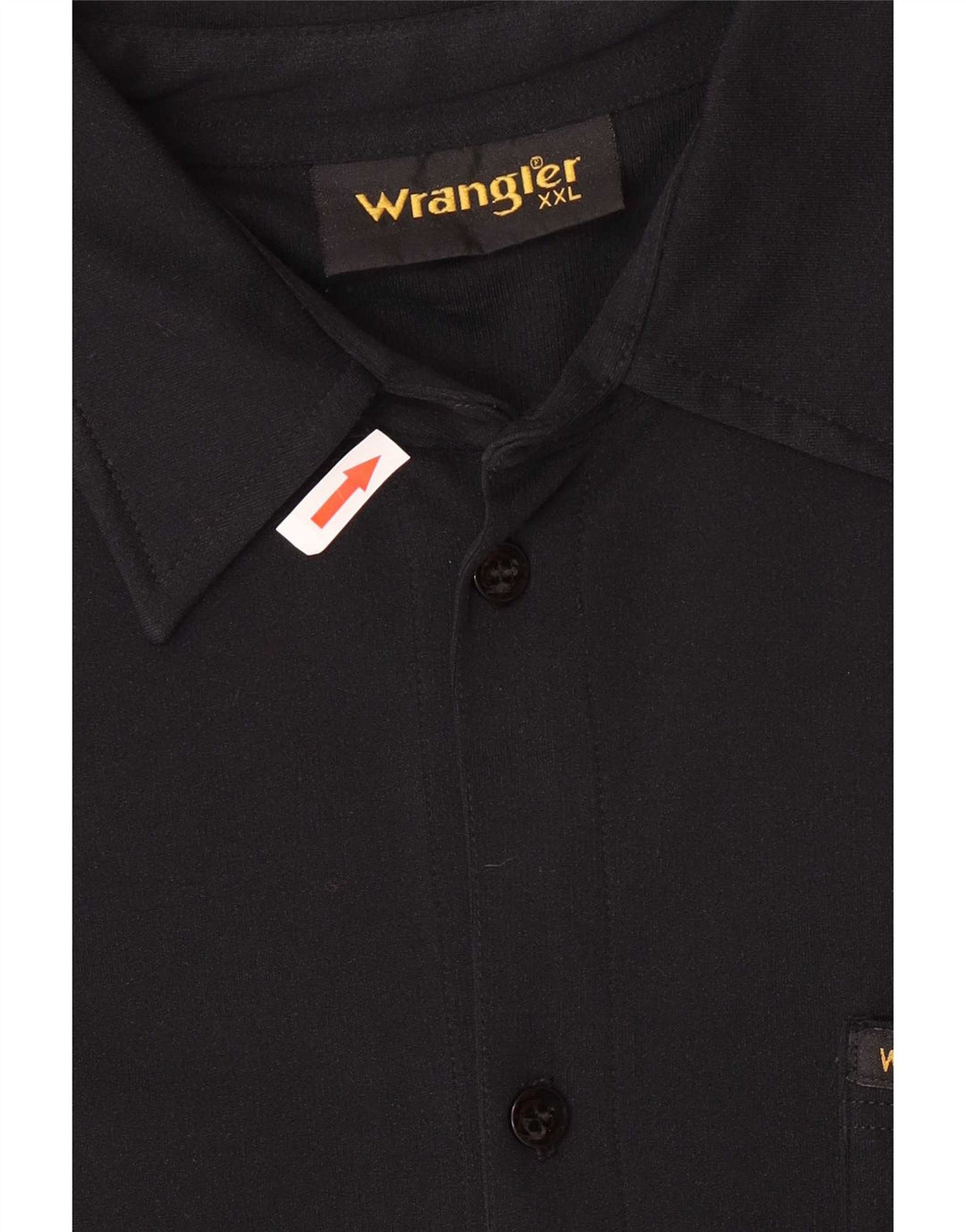 Wrangler Camisa Manga Corta Hombre 2XL Poliamida Negra