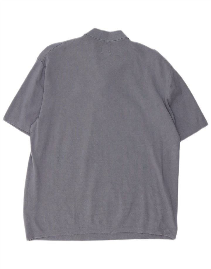 Zara Polo Hombre Viscosa Gris Grande