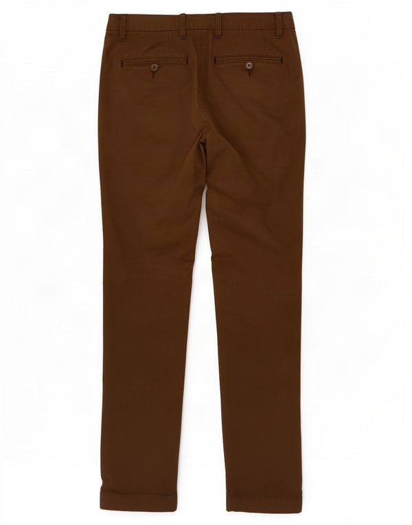 Pantalones chinos ajustados para hombre de Ted Baker W30 L30 Algodón beige