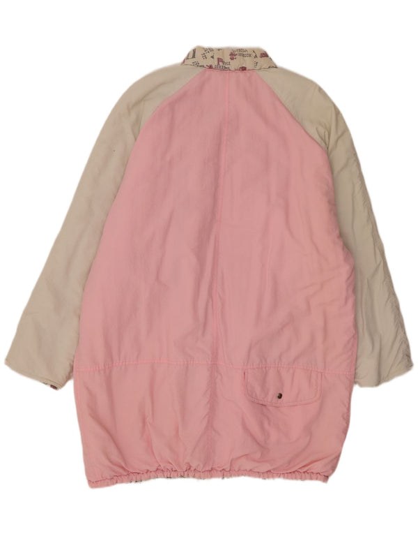 Palomino Abrigo cortavientos para mujer UK 40 XL Bloque de color rosa