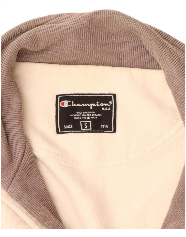 Champion Chaqueta De Chándal Para Hombre Small White Cotton