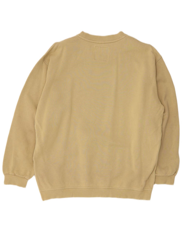 Murphy & Nye Hombre Sudadera Gráfica Jersey De Algodón Caqui Mediano