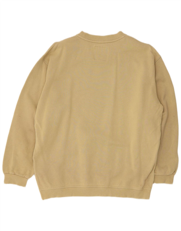 Murphy & Nye Hombre Sudadera Gráfica Jersey De Algodón Caqui Mediano