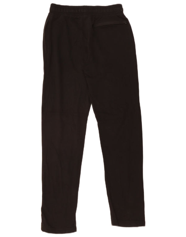 Marks & Spencer Pantalones de chándal regulares para mujer UK 8 Small Algodón negro