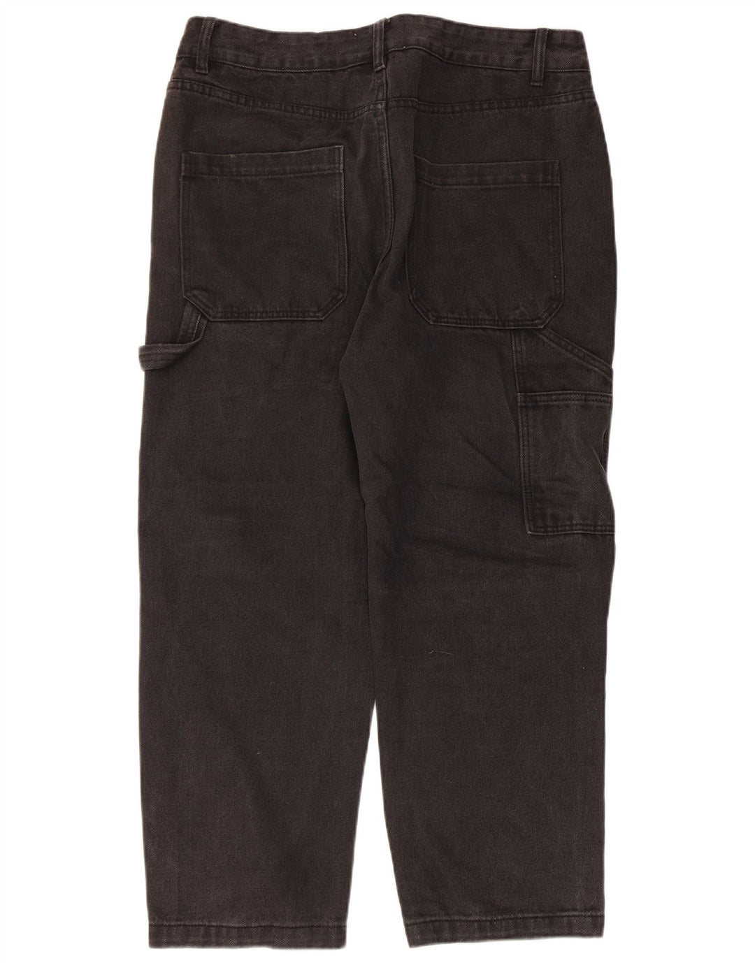 Vaqueros rectos tipo cargo Scout para hombre W34 L26 Algodón negro