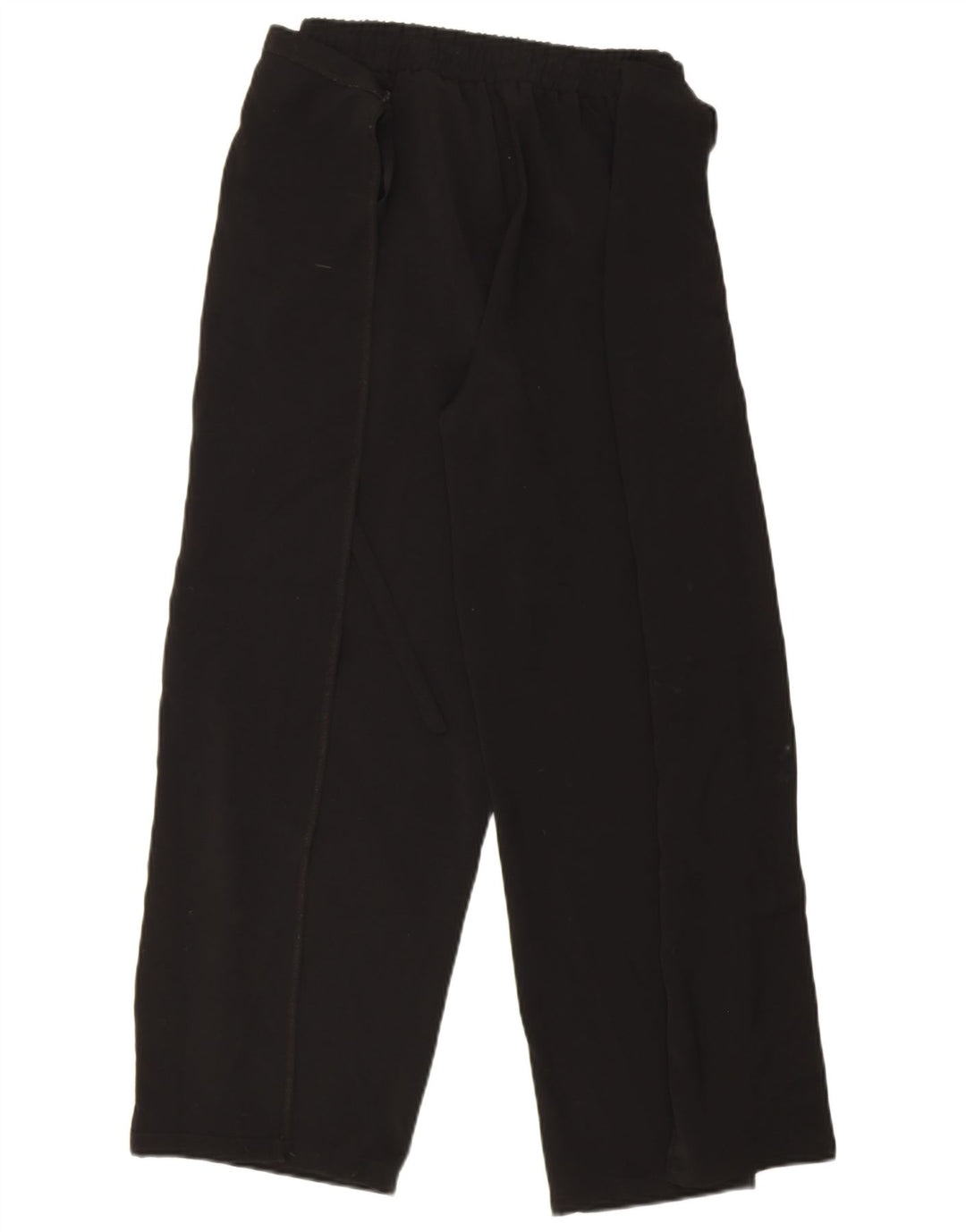 Zara Mujer Pantalón Casual Cruzado Mediano W30 L27 Poliéster Negro