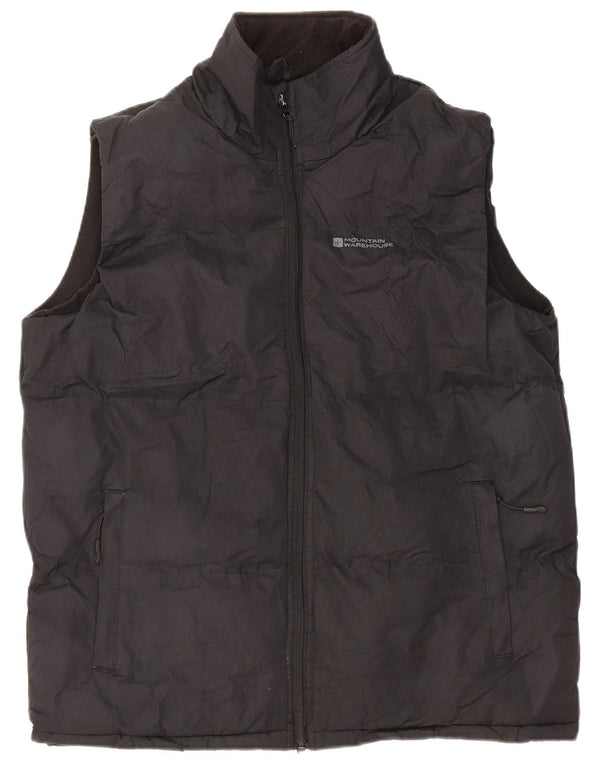 MOUNTAIN WAREHOUSE Chaleco acolchado para hombre UK 38 Mediano Negro Poliéster