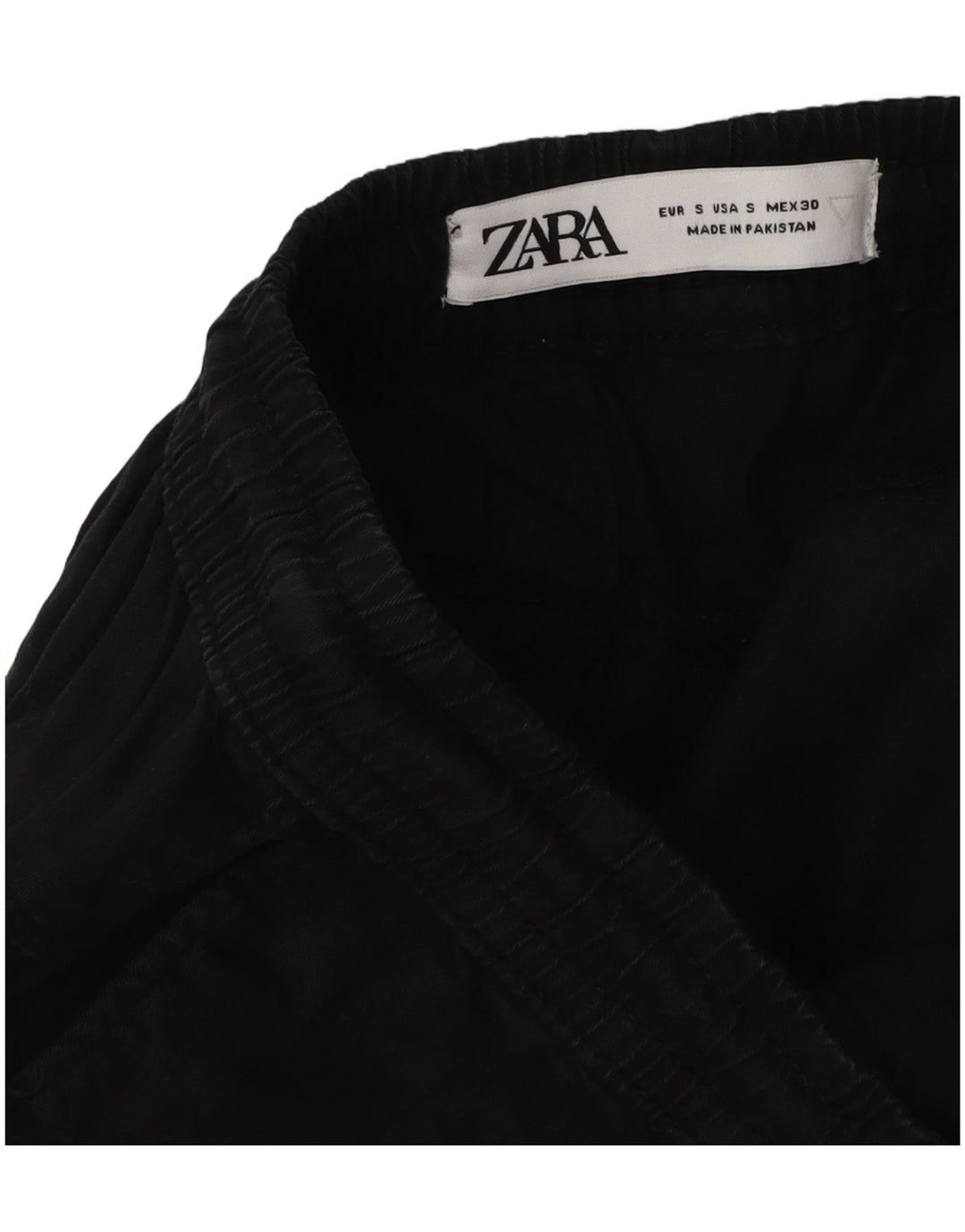 Zara Hombre Pantalones De Chándal Joggers Small Negro