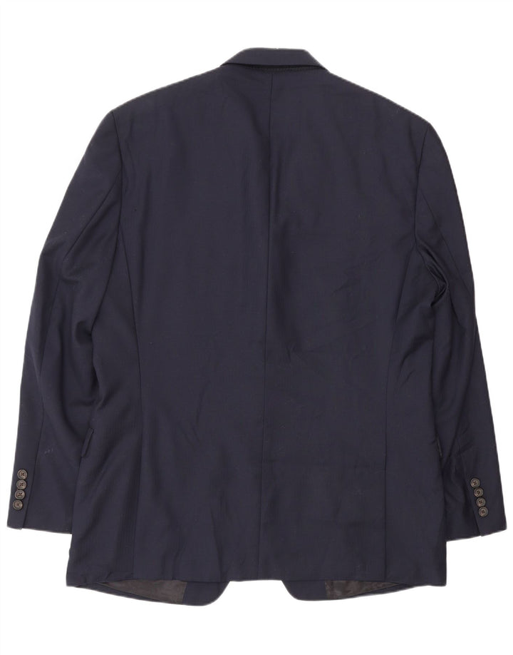 Ralph Lauren Chaqueta tipo blazer de 2 botones para hombre UK 42 Grande Azul marino Lana clásica