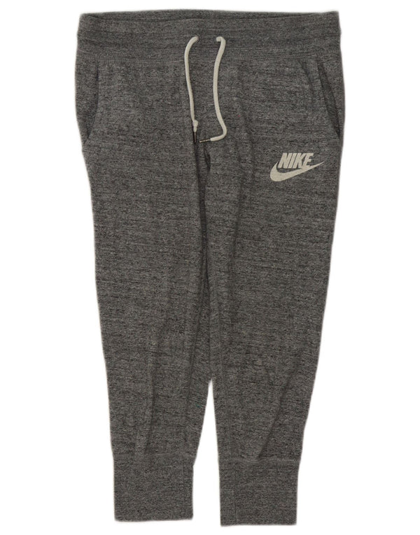Nike Pantalones de chándal para mujer Joggers UK 10 Small Grey Flecked Sports