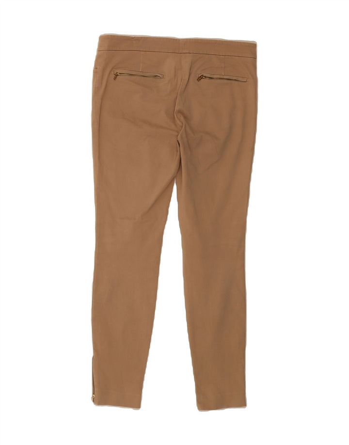 MASSIMO DUTTI Womens Slim Casual Trousers EU 40 Medium W32 L28 Beige Vintage Massimo Dutti and Second-Hand Massimo Dutti from Messina Hembry 
