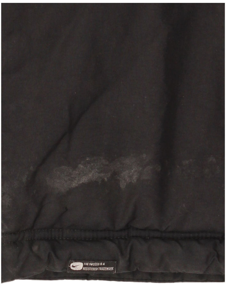 Nike Chaqueta cortavientos para niños 13-14 años XL Negro Colorblock Nylon