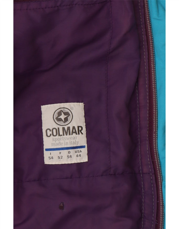 COLMAR Chaqueta de esquí para hombre EU 52 Large Púrpura Colorblock