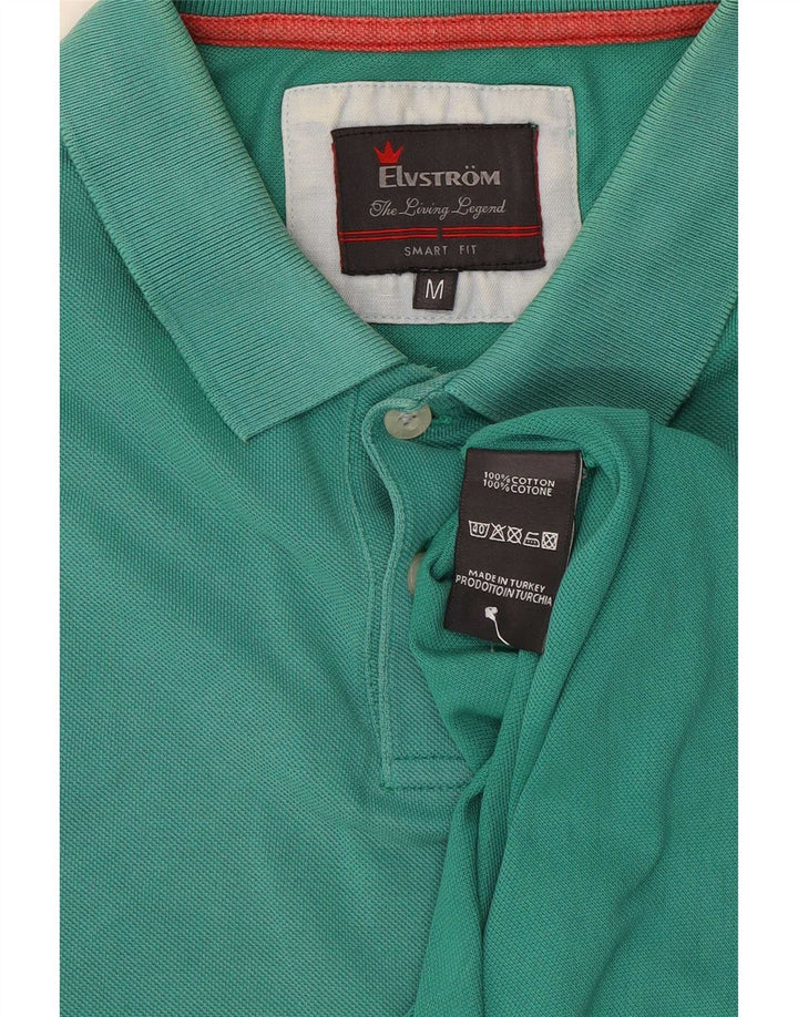 Polo Elvstrom Hombre Algodón Verde Medio