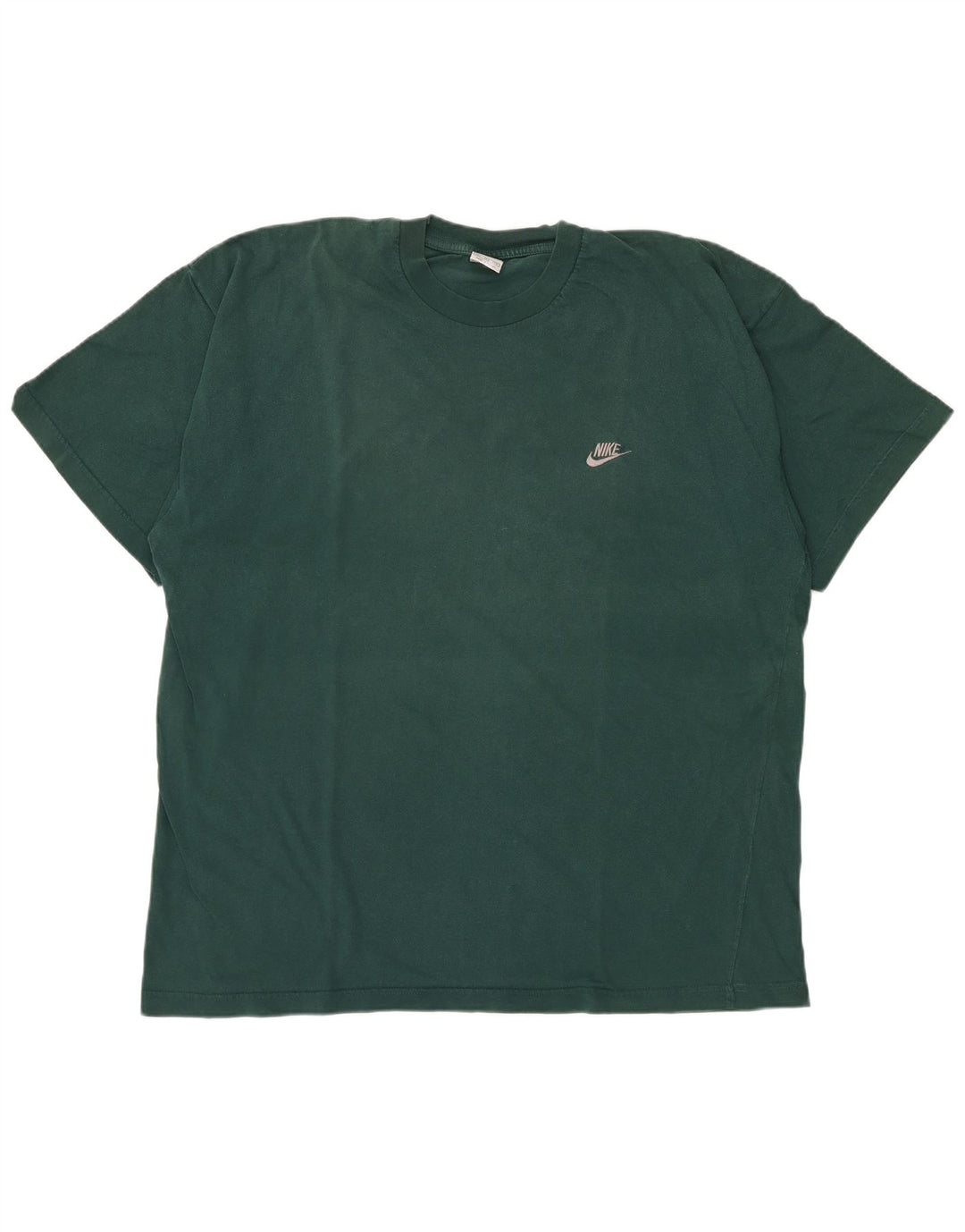Camiseta NIKE Hombre Top 2XL Algodón Verde