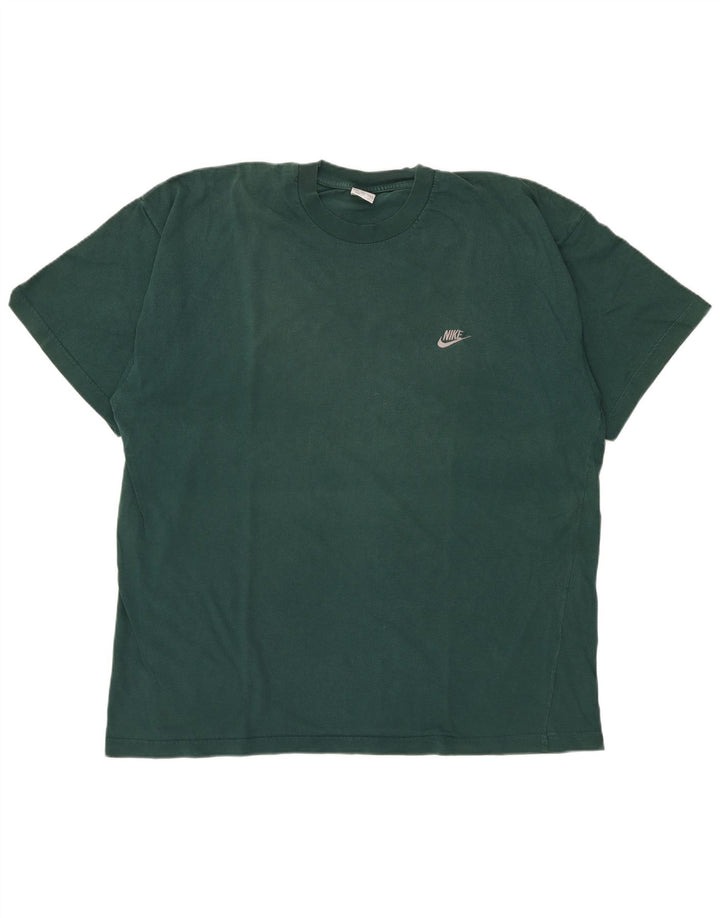 Camiseta NIKE Hombre Top 2XL Algodón Verde