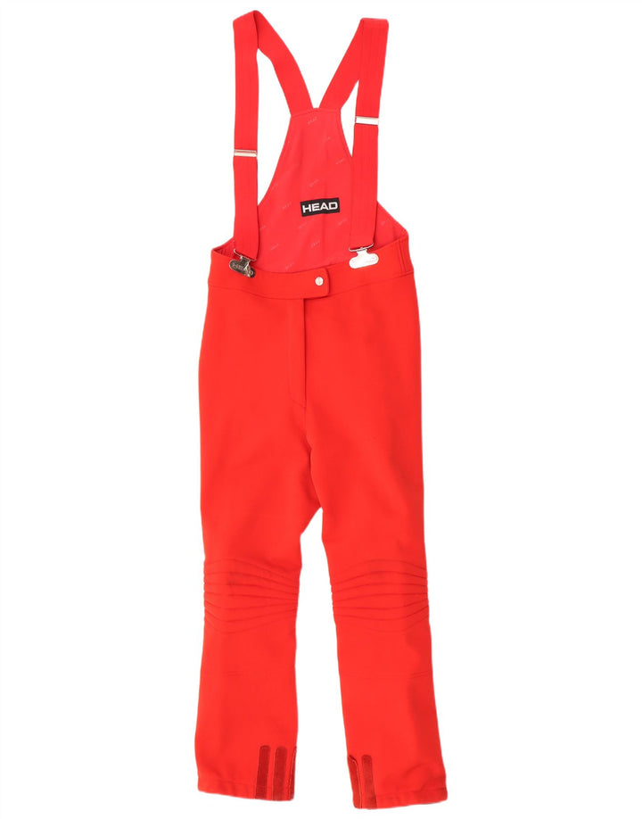 HEAD Pantalón de esquí con peto para mujer IT 42 Medium Red Polyamide