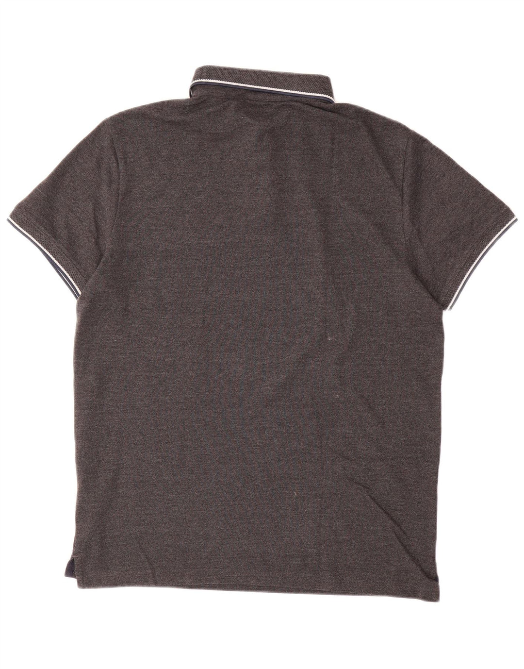 JACK WILLS Polo para hombre de algodón gris grande