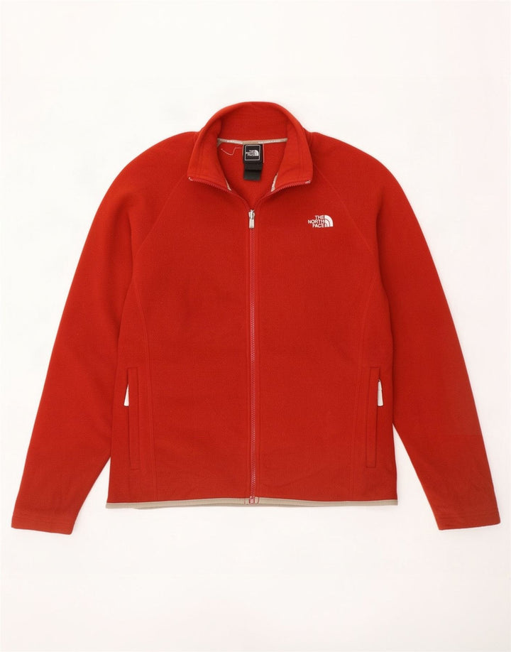 The North Face - Chaqueta polar para mujer (talla 40), color rojo