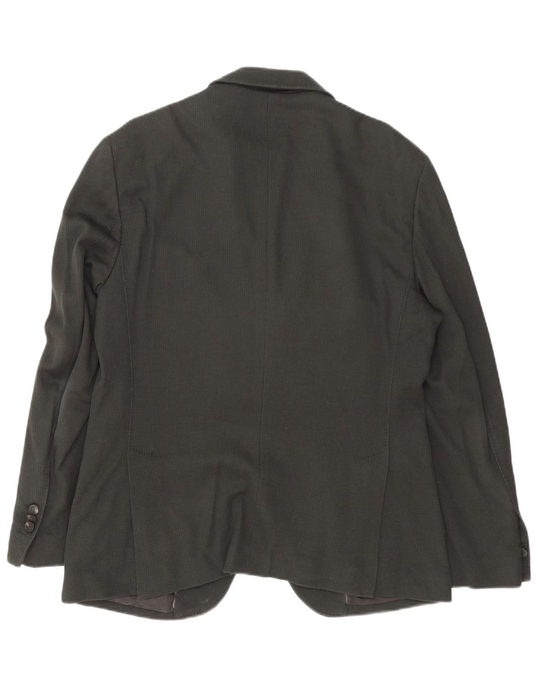 MASSIMO DUTTI Chaqueta Blazer De 3 Botones Para Hombre IT 50 Algodón Gris Medio
