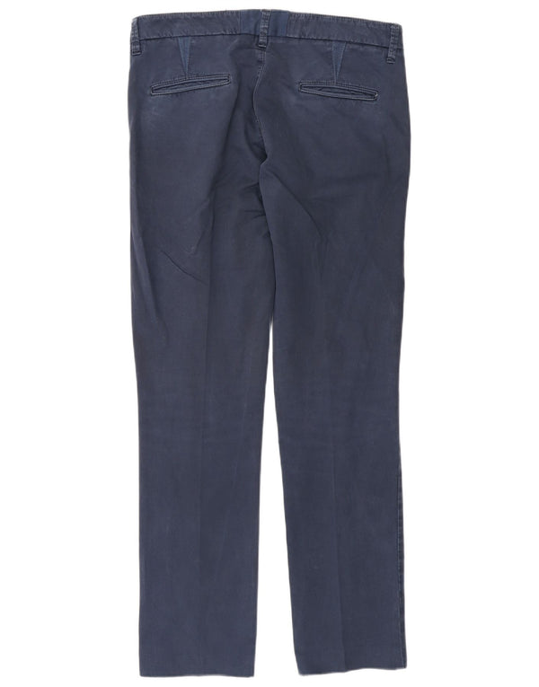 Pantalón Chino Slim Fay Mujer W28 L30 Azul Marino