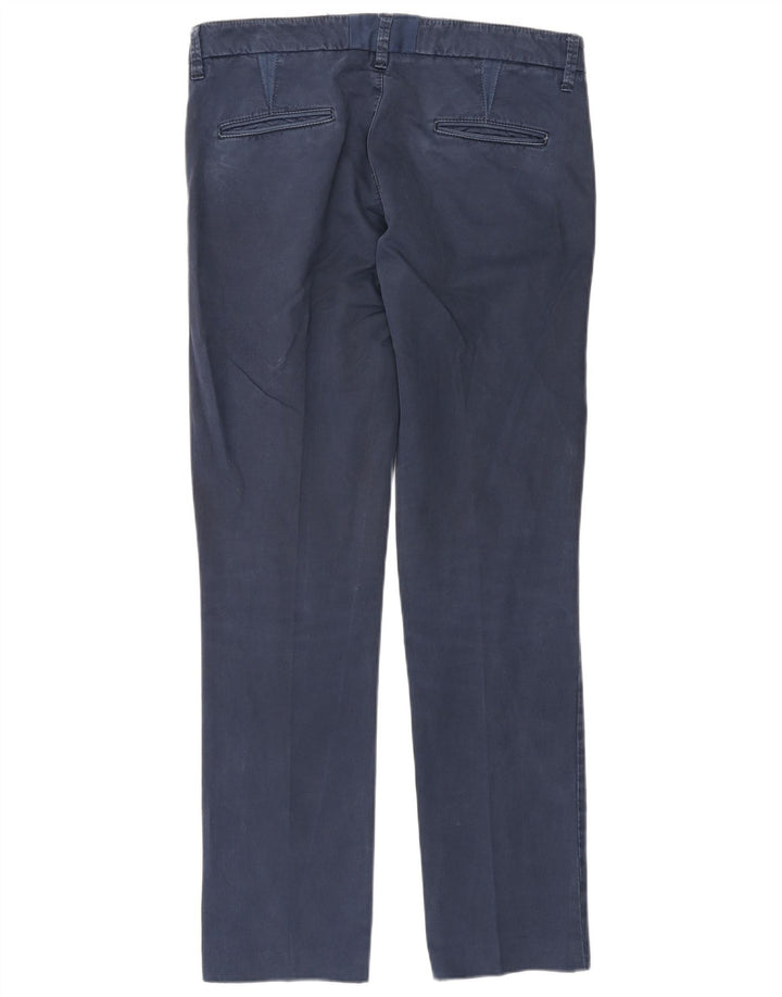 Pantalón Chino Slim Fay Mujer W28 L30 Azul Marino