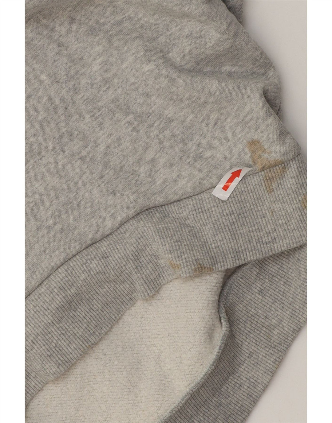 Fila - Sudadera extragrande para mujer, talla 10, algodón moteado gris pequeño