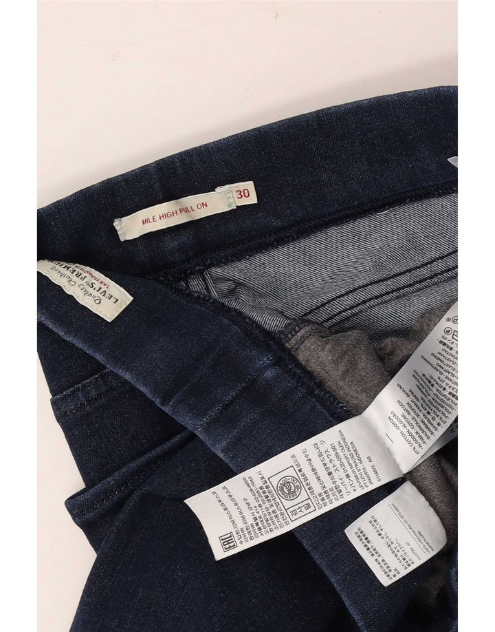Vaqueros Jegging Levi's Mujer W30 L26 Algodón Azul Marino