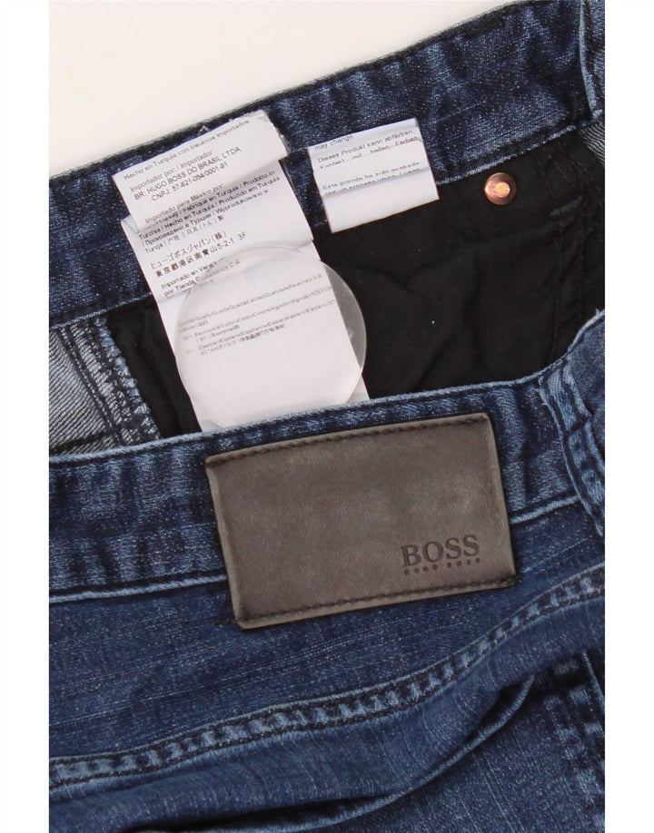 Vaqueros Hugo Boss Hombre Slim W33 L32 Algodón Azul