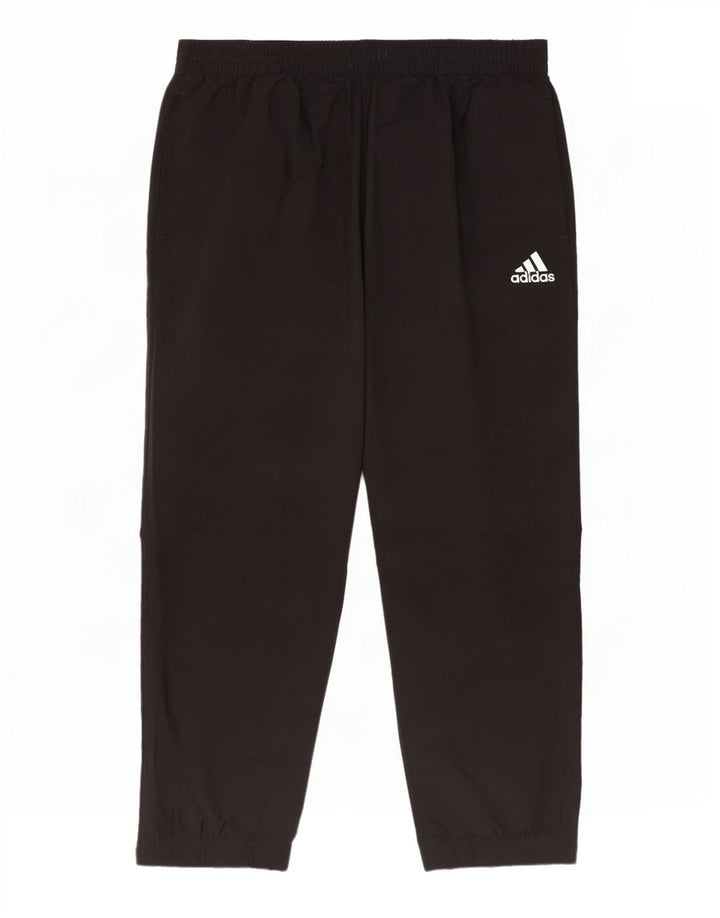 Adidas Hombre Pantalones De Chándal Joggers Medium Negro Poliéster
