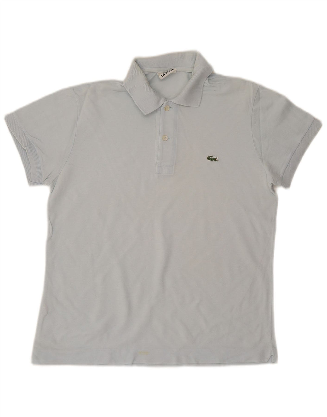 LACOSTE Polo para hombre talla 3 pequeño algodón azul