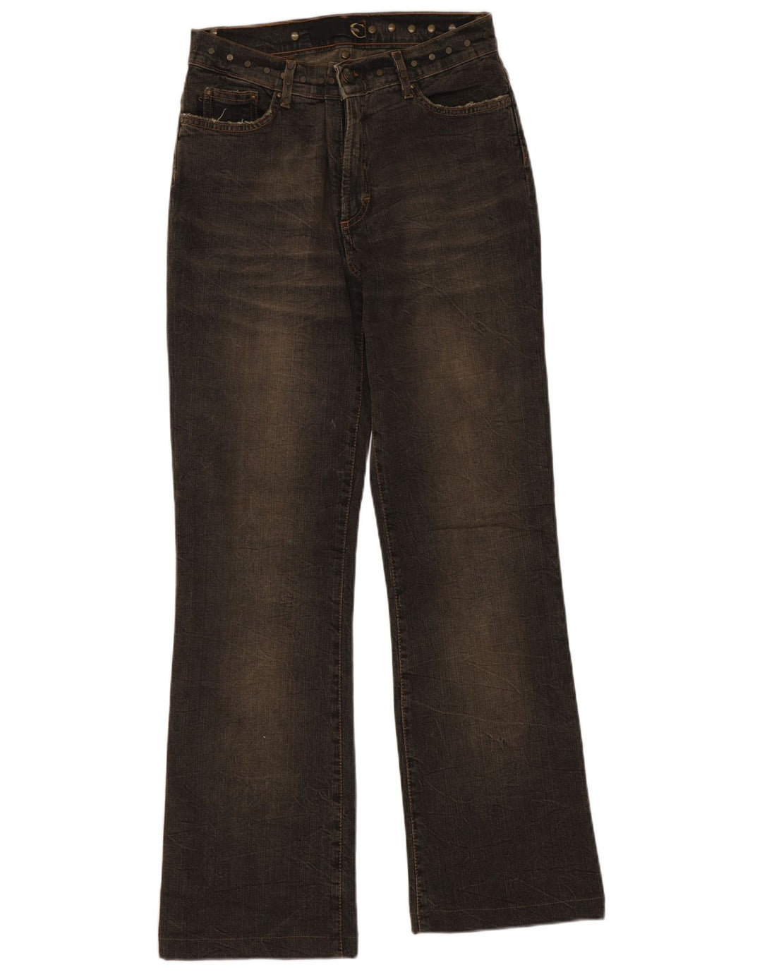 Vaqueros Bootcut Mujer Just Cavalli W29 L27 Algodón Marrón