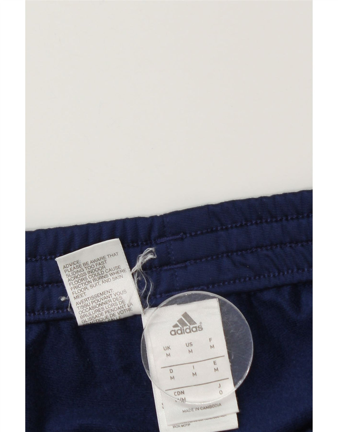 Adidas Hombre Pantalones De Chándal Joggers Medium Azul Marino Poliéster
